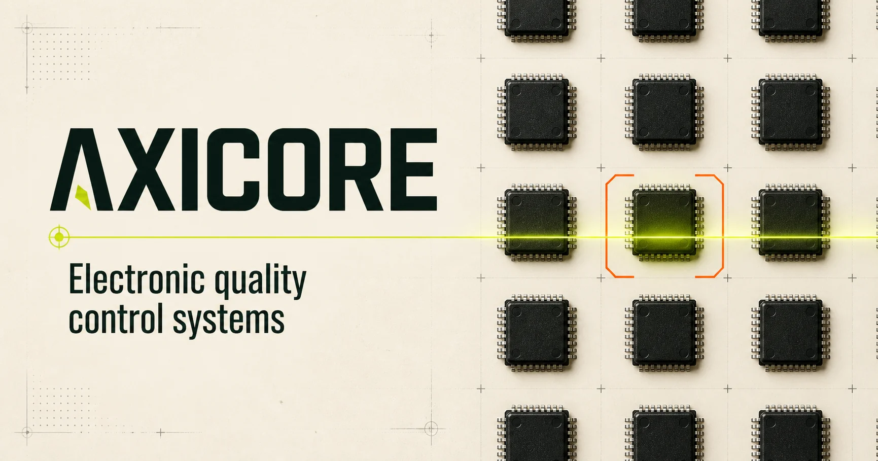 AXICORE electronic quality control systems
